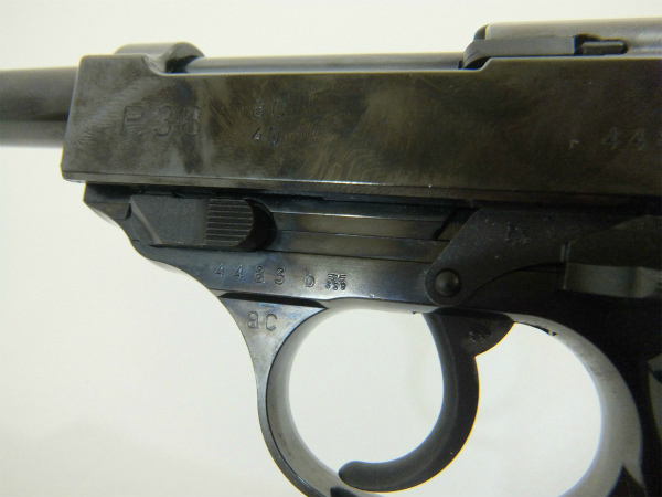 P38气动bb金属玩具枪 台湾进口气动玩具枪(图5)