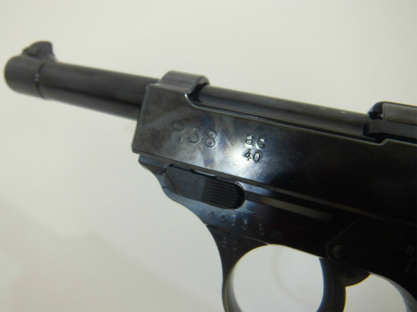 P38气动bb金属玩具枪 台湾进口气动玩具枪(图7)