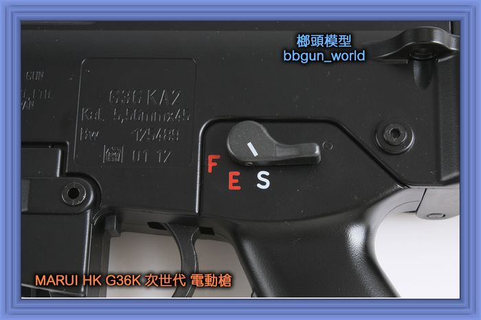 G36K次世代電動槍 双雄玩具枪(图1)