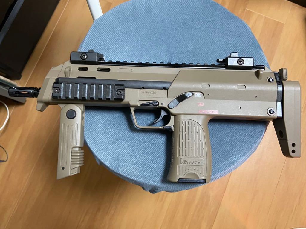 東京　電動MP7A1 全钢KSC连发玩具枪(图1)