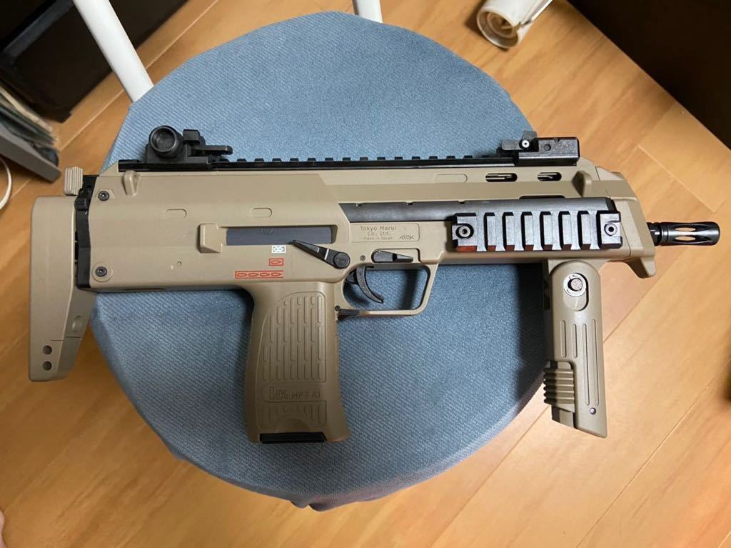 東京　電動MP7A1 全钢KSC连发玩具枪(图3)
