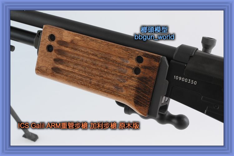 ICS加利尔ARM重管步枪白盒m1911金属玩具枪(图9)